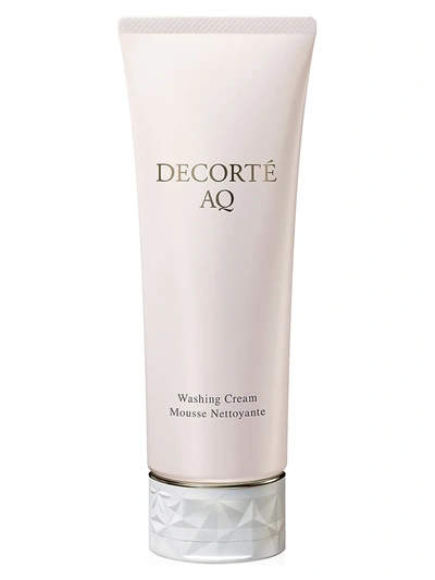 Decorté Aq Washing Cream 4.5 Oz. In White