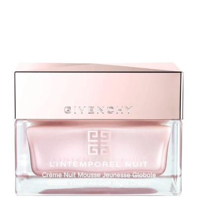 Givenchy L' Intemporel Global Youth All-soft Night Cream (50ml) In White