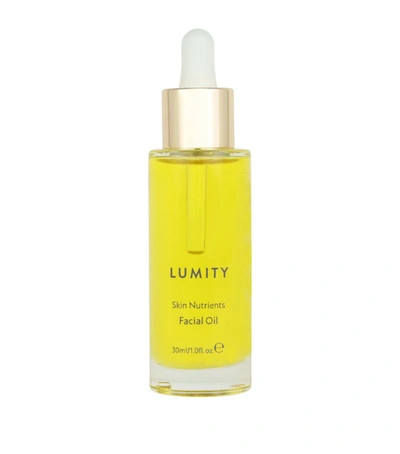 Lumity Skin Nutrients Facial Oil In White
