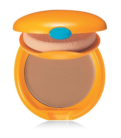 Shiseido Tanning Compact Foundation Spf6 N Bronze In White