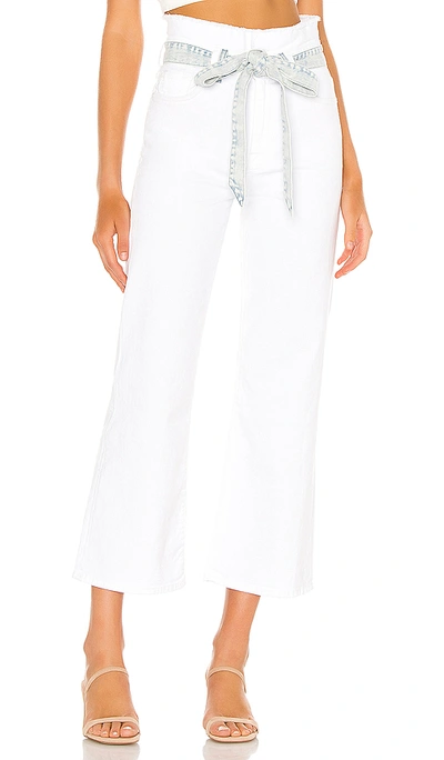 7 For All Mankind Crop Alexa Paperbag Flare. - In Prince Street