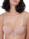 Simone Perele Andora 3d Molded Demi Bra In Antique Rose