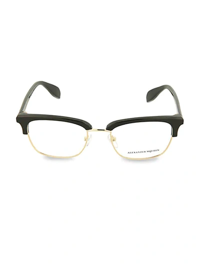 Alexander Mcqueen 49mm Square Core Optical Glasses
