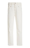 Citizens Of Humanity Mia Stretch High-rise Slim-leg Jeans In White