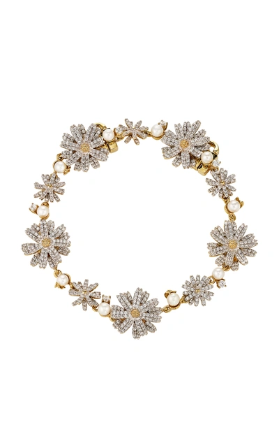 Anabela Chan Women's 18k Gold Vermeil; Diamond And Pearl Bracelet In Multi