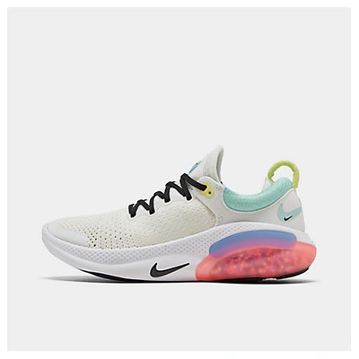 Nike Women's Joyride Run Flyknit Running Sneakers From Finish Line In White