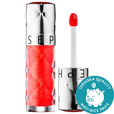Sephora Collection Outrageous Plump Hydrating Lip Gloss 10 Coral Flash 0.2 oz/ 6 ml