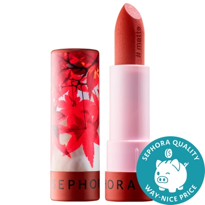 Sephora Collection #lipstories Natural Wonders Lipstick 76 Autumn Blaze 0.14 oz/ 4 G