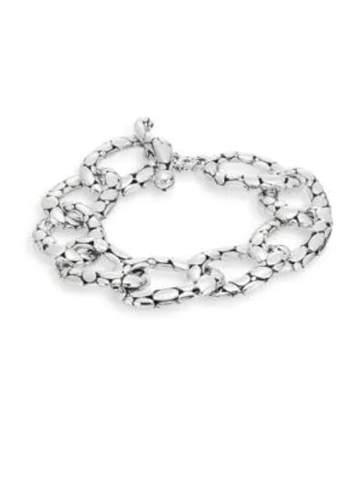 John Hardy Kali Sterling Silver Flat Link Bracelet