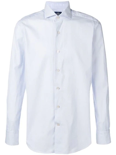 Alessandro Gherardi Longsleeved Shirt In Blue