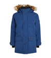 Canada Goose Men's Emory Down Parka With Fur-trim Hood In Northern Night