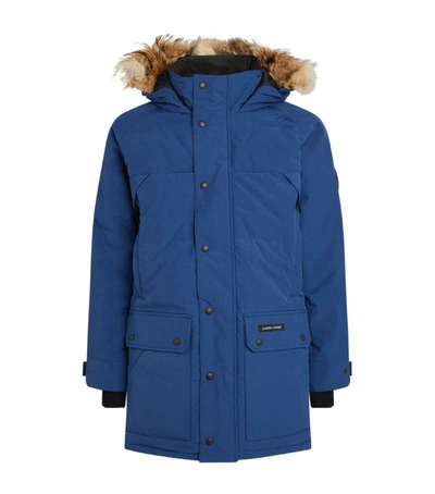 Canada Goose Men's Emory Down Parka With Fur-trim Hood In Northern Night