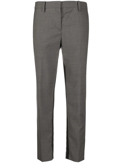 N°21 Tailored Cropped Trousers In Grey