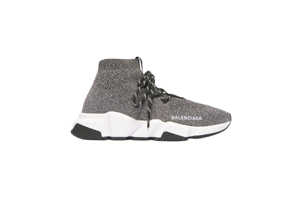 balenciaga speed lace up grey