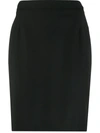 Filippa K Slim-fit Pencil Skirt In Black