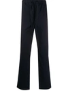 Filippa K Theo Drawstring Trousers In Blue