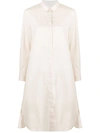 Peserico Mid-length Shirt Dress In White