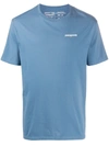 Patagonia P-6 Logo T-shirt In Blue