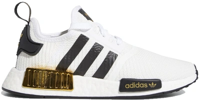 adidas NMD_R1 Cloud White/Gold Metallic