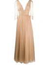 Maria Lucia Hohan Leila Crystal-embellished Tulle Gown In Neutrals