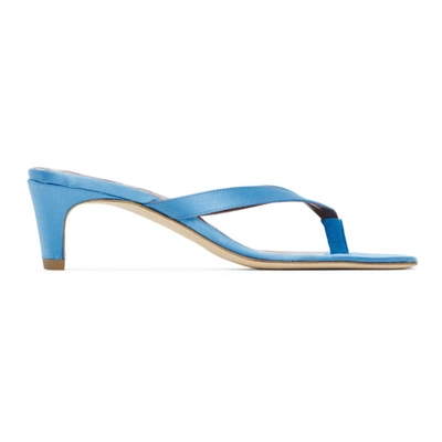 Staud Audrey Sandals In Bright Blue