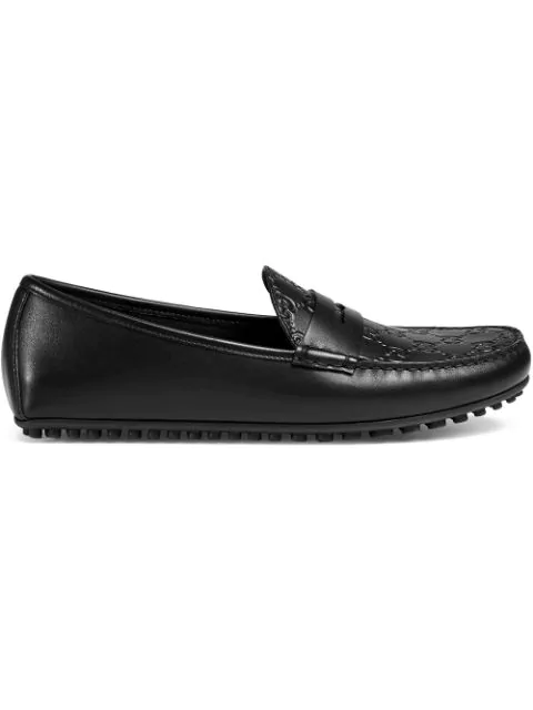 gucci kanye leather driving shoes