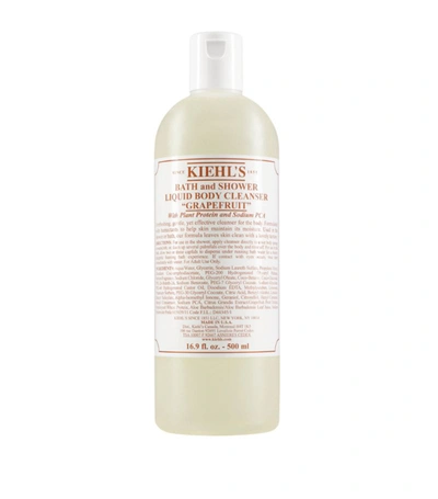 Kiehl's Since 1851 Grapefruit Bath And Shower Liquid Body Cleanser (500ml) In White