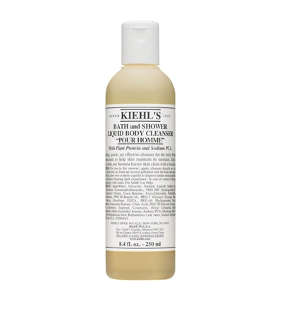 Kiehl's Since 1851 Kiehl's Pour Homme Bath And Shower Liquid Body Cleanser (250ml) In White