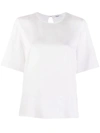 Filippa K Silk Oversized Blouse In White