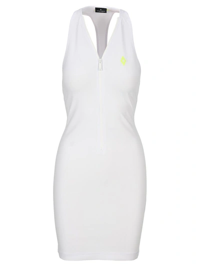 Marcelo Burlon County Of Milan Mini Dress Zip In White