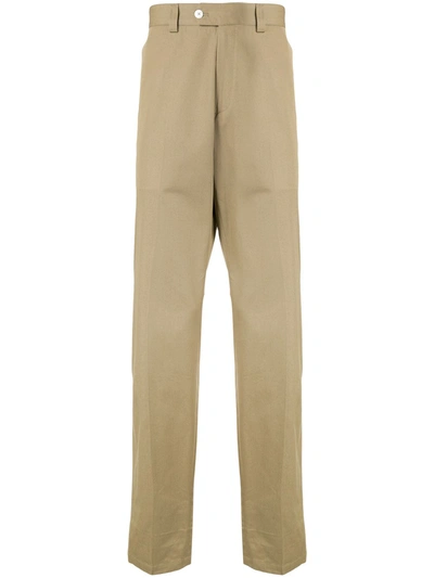 Kent & Curwen Straight-leg Trousers In Brown