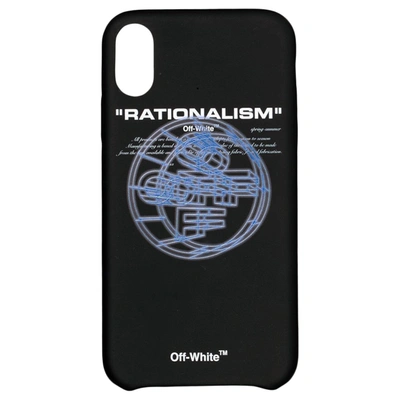Pre-owned Off-white Rationalism Iphone Xs Case Black/multicolor
