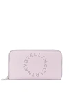 Stella Mccartney Stella Logo Wallet In Pink