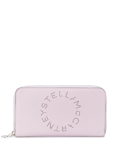 Stella Mccartney Stella Logo Wallet In Pink