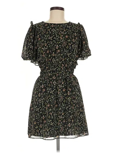 Pre-owned 1.state Casual Dress In Black