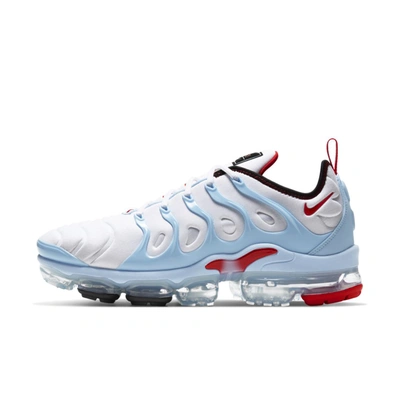 Nike Men's Air Vapormax Plus Running Sneakers From Finish Line In White