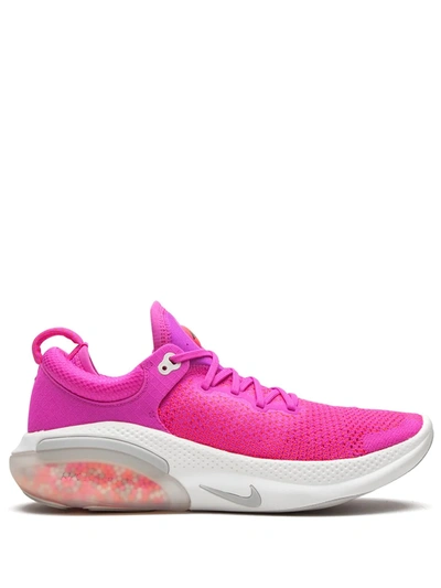 Nike Joyride Run Flyknit Women's Running Shoe (fire Pink) - Clearance Sale In Fire Pink,laser Crimson,white,vast Grey