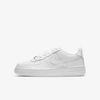 Nike Air Force 1 Big Kids' Shoes In White,white,white