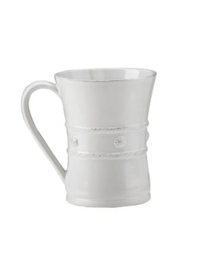 Juliska 'berry And Thread' Ceramic Coffee Mug In Whitewash