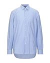 Aspesi Solid Color Shirt In Azure