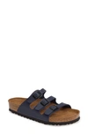 Birkenstock Florida Soft Slide Sandal In Navy