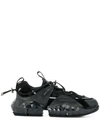 Jimmy Choo Men's Diamond Trail Low-top Sneakers In Black