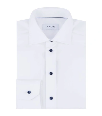 Eton Shirts Slim Fit White Shirt 00 White