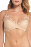 Wacoal Lace Impressions Full-coverage Underwire Bra In Brush- Nude 01