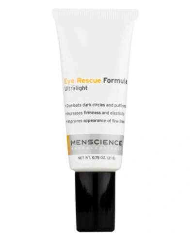 Menscience Eye Rescue Formula Ultralight Eye Cream For Men 0.75 Oz.