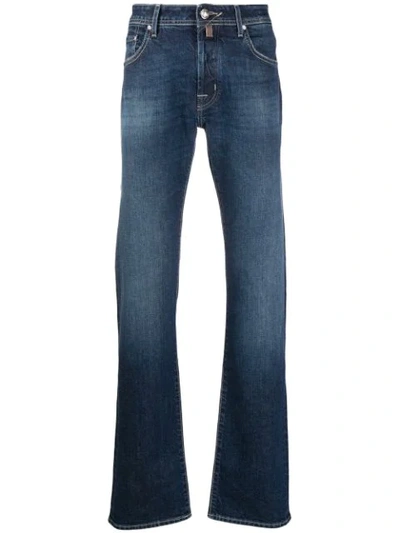 Jacob Cohen Straight Leg Jeans In Blue