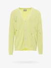 Laneus Cardigan In Yellow