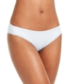 Calvin Klein Women's Invisibles Thong In White