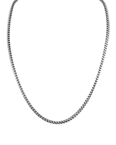 Konstantino Men's Sterling Silver Chain Necklace, 22"