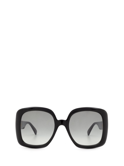 Gucci Oversized Square-frame Sunglasses In Black